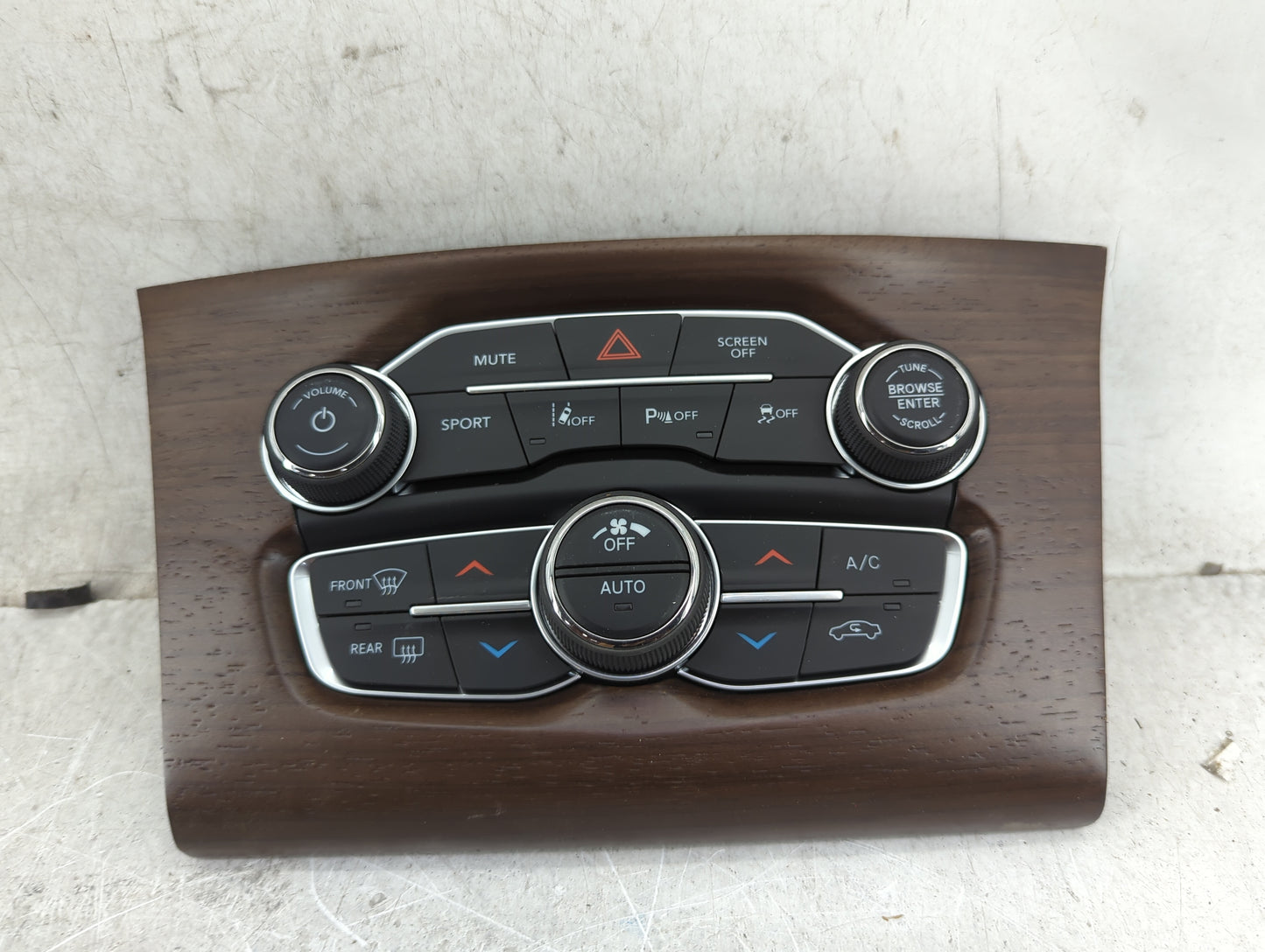 2017-2022 Chrysler 300 Climate Control Module Temperature AC/Heater Replacement P/N:P68293635AC 53221324 Fits OEM Used Auto 