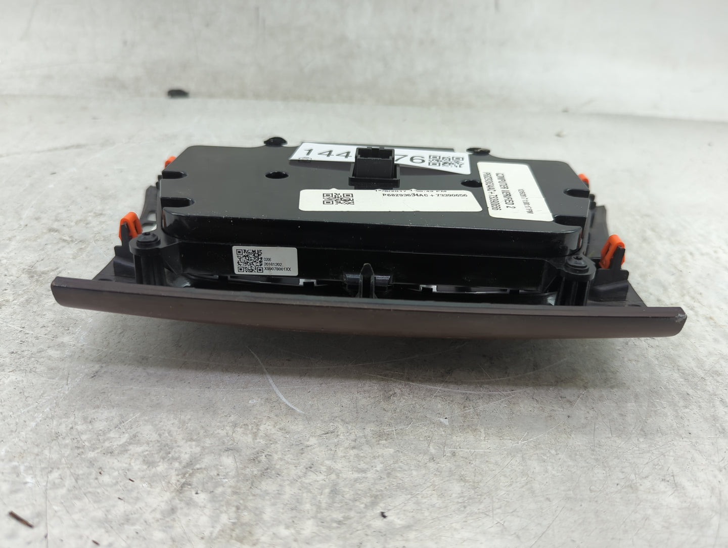 2017-2022 Chrysler 300 Climate Control Module Temperature AC/Heater Replacement P/N:P68293635AC 53221324 Fits OEM Used Auto 