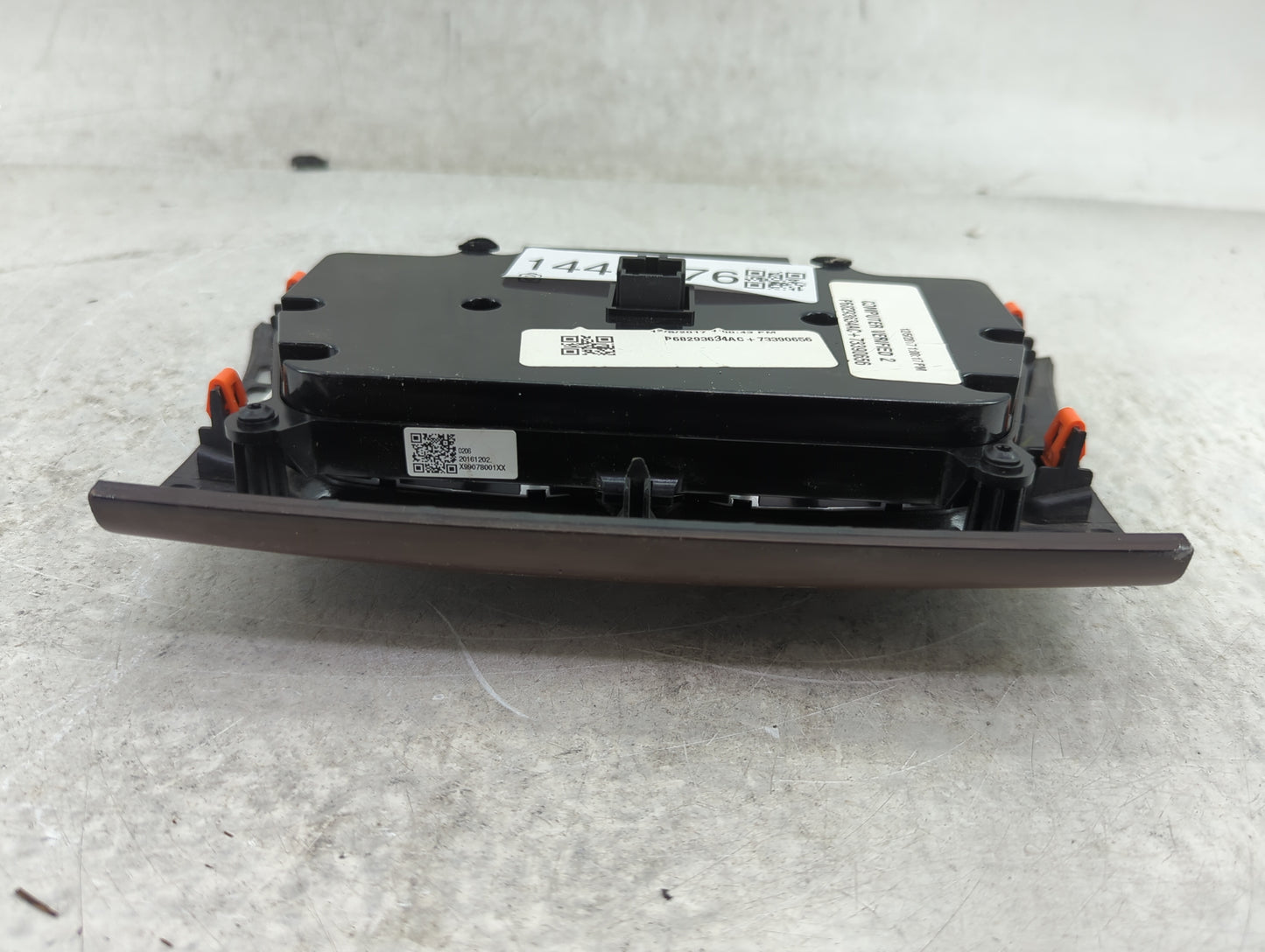2017-2022 Chrysler 300 Climate Control Module Temperature AC/Heater Replacement P/N:P68293635AC 53221324 Fits OEM Used Auto 