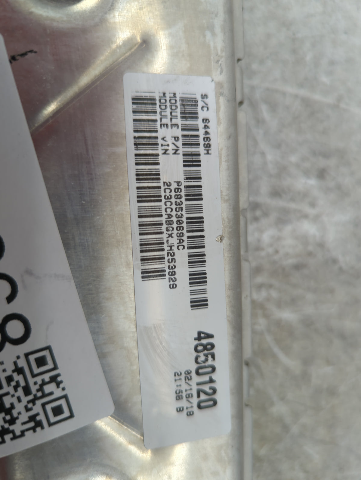 2018-2019 Chrysler 300 PCM Engine Control Computer ECU ECM PCU OEM P/N:P68330904AA T00EP03388F8J5P Fits Fits 2018 2019 OEM U