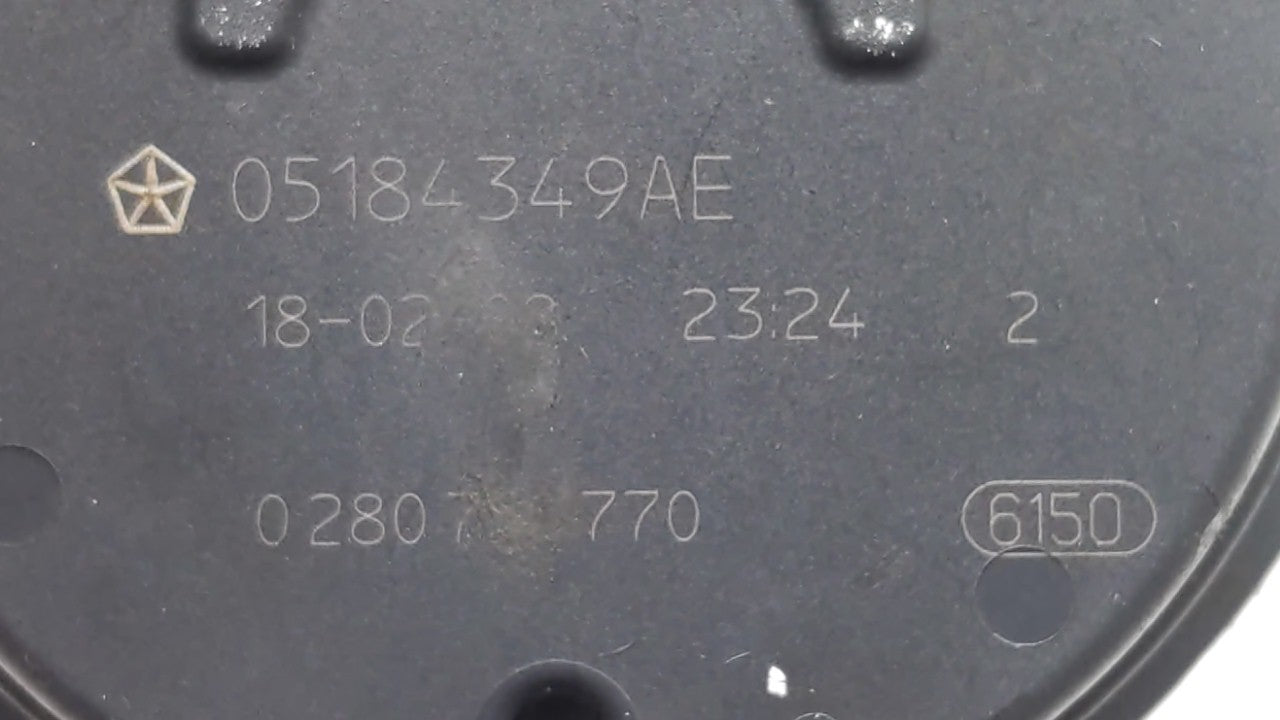 2011-2018 Chrysler 300 Throttle Body P/N:05184349AF 05184349AD, 05184349AB Fits Fits 2011 2012 2013 2014 2015 2016 2017 2018
