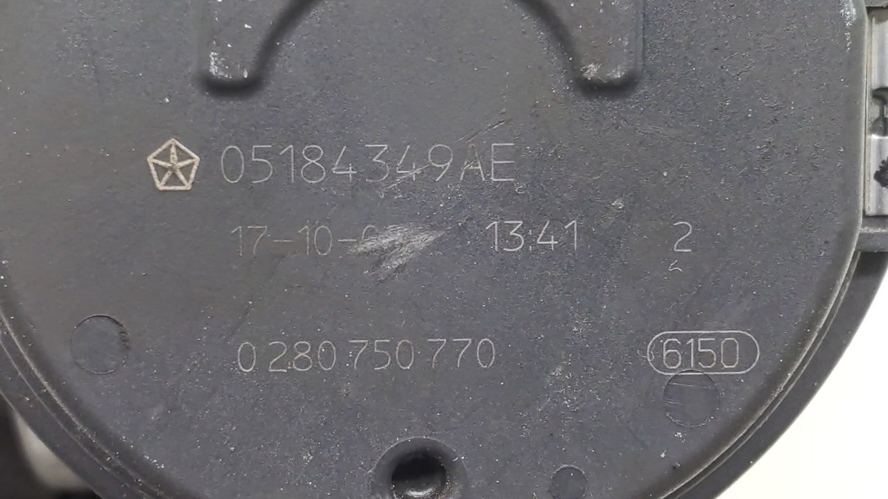 2011-2018 Chrysler 300 Throttle Body P/N:05184349AF 05184349AD, 05184349AB Fits Fits 2011 2012 2013 2014 2015 2016 2017 2018