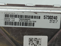 2018 Chrysler 300 PCM Engine Control Computer ECU ECM PCU OEM P/N:P68330904AA P68395679AD, P68353062AC Fits OEM Used Auto Pa