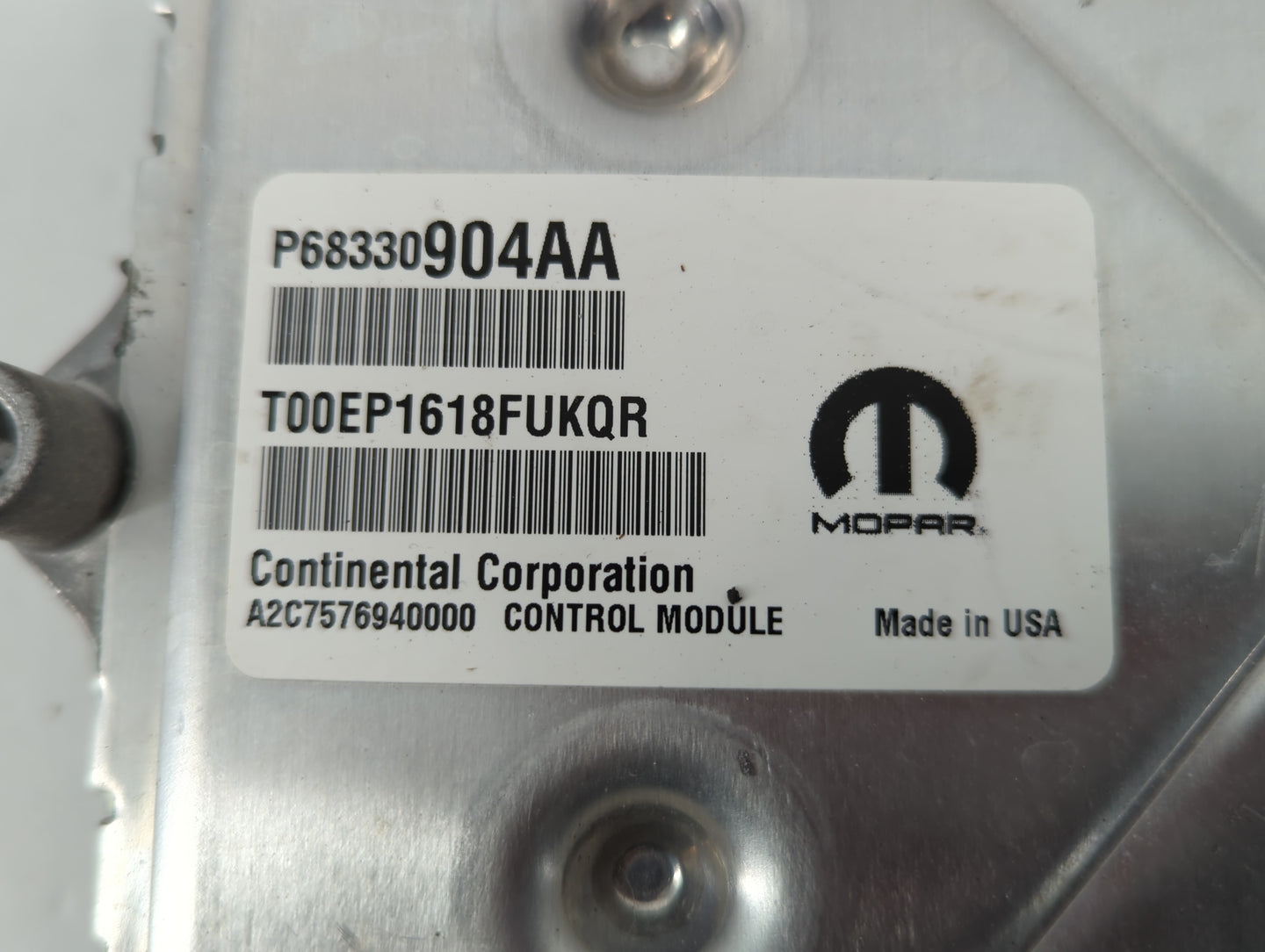 2018-2019 Chrysler 300 PCM Engine Control Computer ECU ECM PCU OEM P/N:P68353062AD 5692710 Fits Fits 2018 2019 OEM Used Auto