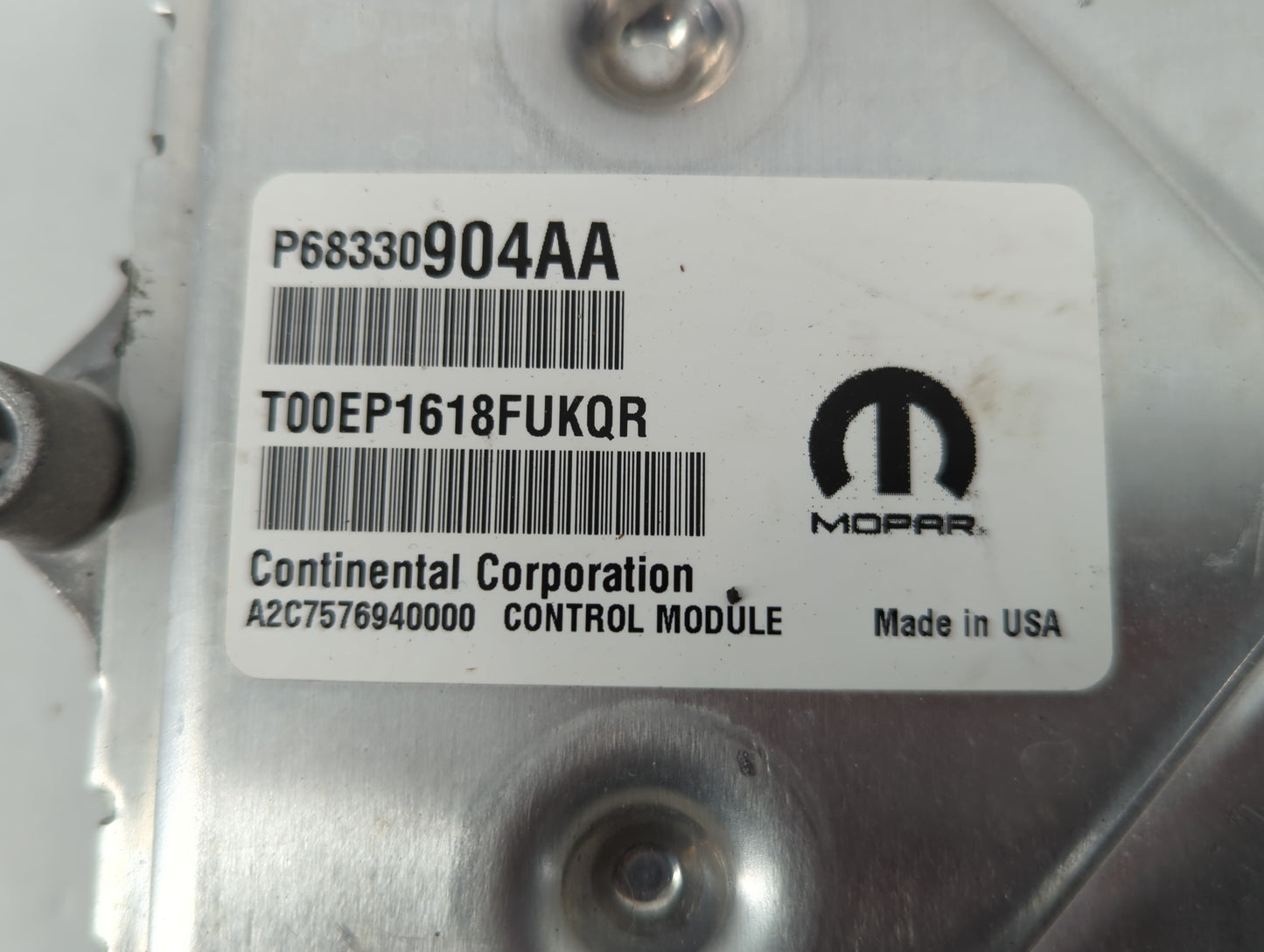2018-2019 Chrysler 300 PCM Engine Control Computer ECU ECM PCU OEM P/N:P68353062AD 5692710 Fits Fits 2018 2019 OEM Used Auto