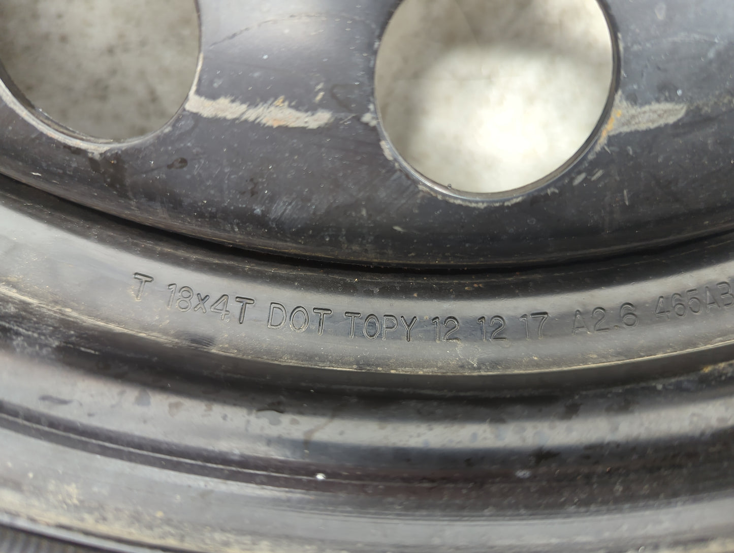 2005-2022 Chrysler 300 Spare Donut Tire Wheel Rim Oem 902216 - Oemusedautoparts1.com