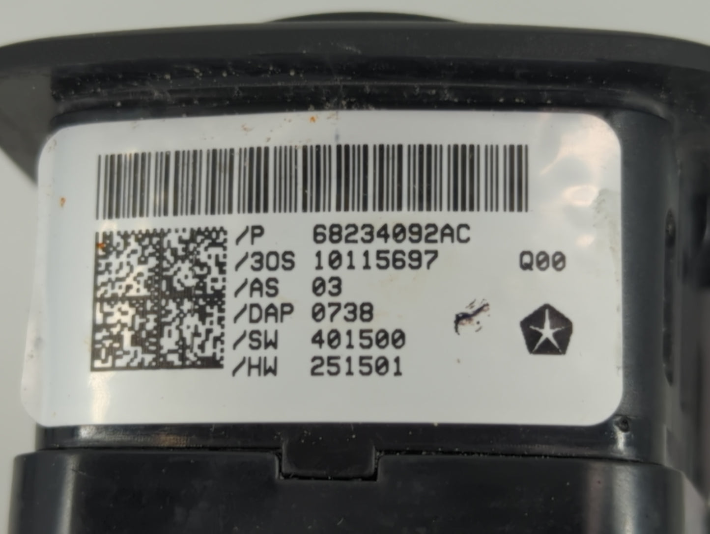 2017-2022 Chrysler Pacifica Master Power Window Switch Replacement Driver Side Left P/N:68234092AC Fits OEM Used Auto Parts 