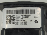 2017-2022 Chrysler Pacifica Master Power Window Switch Replacement Driver Side Left P/N:68234092AC Fits OEM Used Auto Parts 