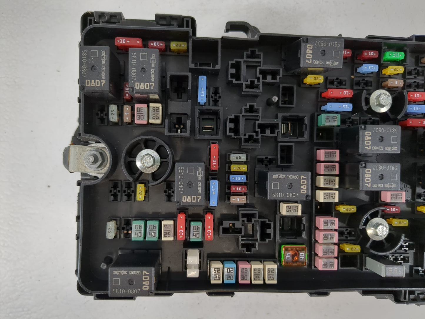 2018 Chrysler Pacifica Fusebox Fuse Box Panel Relay Module P/N:6356-5509 6351-5058-001 Fits OEM Used Auto Parts - Oemusedaut