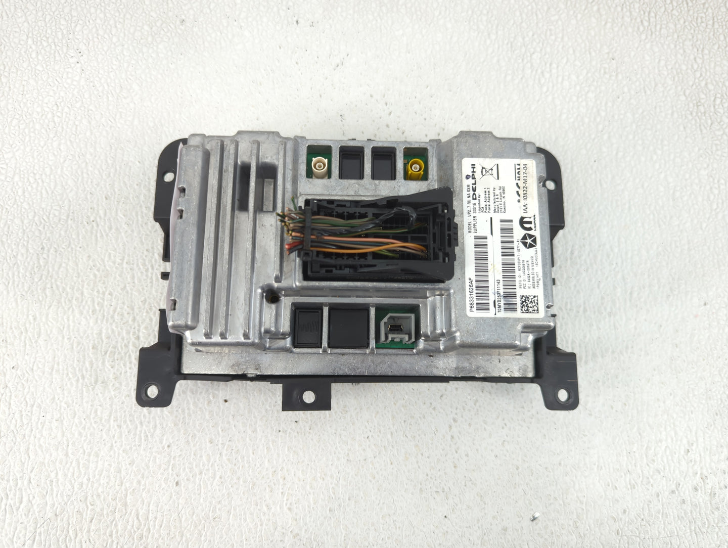 2018 Chrysler Pacifica Climate Control Module Temperature AC/Heater Replacement P/N:P68331626AF Fits OEM Used Auto Parts - O