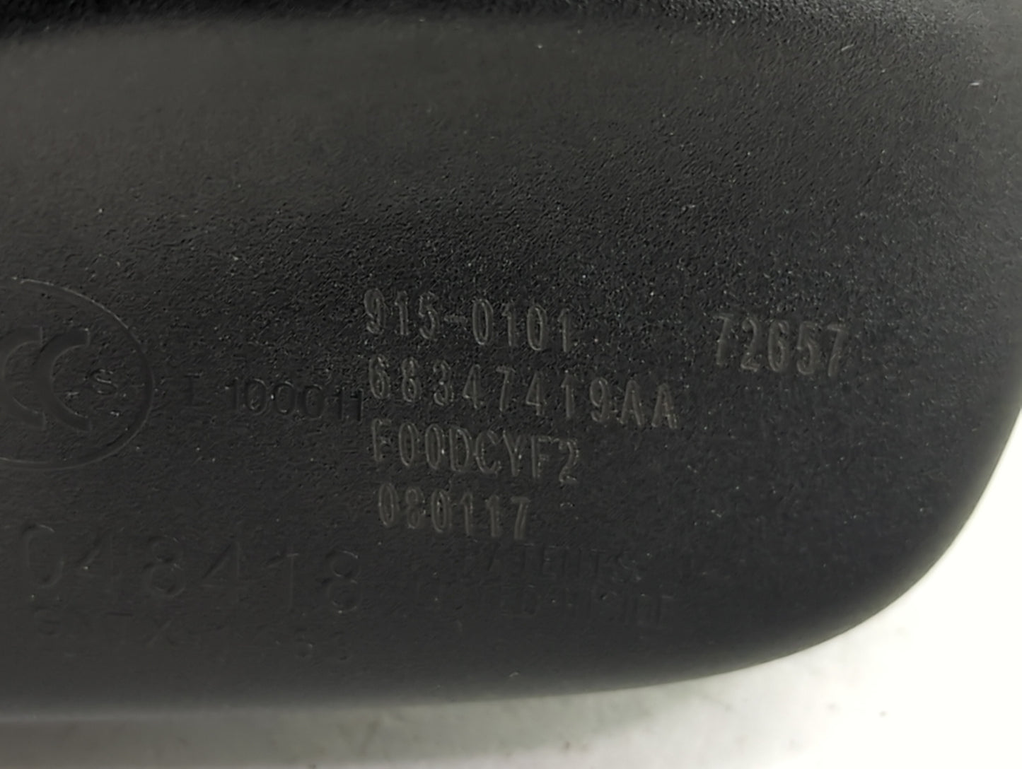 2018 Chrysler Pacifica Interior Rear View Mirror Replacement OEM P/N:68347419AA Fits OEM Used Auto Parts - Oemusedautoparts1