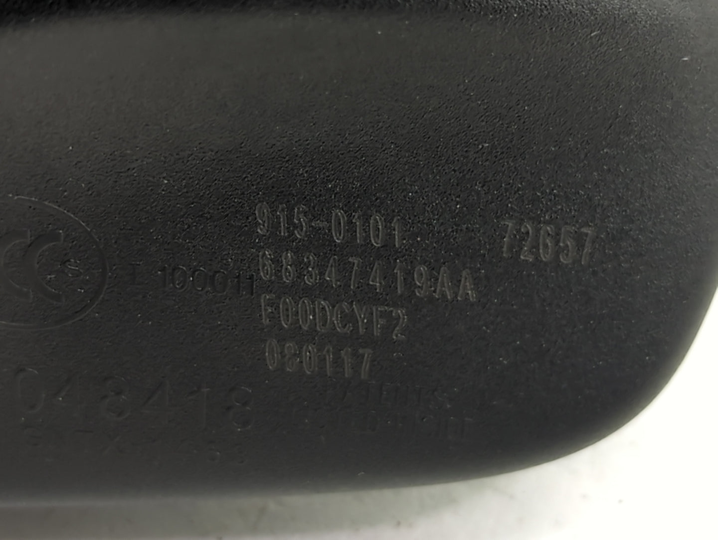 2018 Chrysler Pacifica Interior Rear View Mirror Replacement OEM P/N:68347419AA Fits OEM Used Auto Parts - Oemusedautoparts1