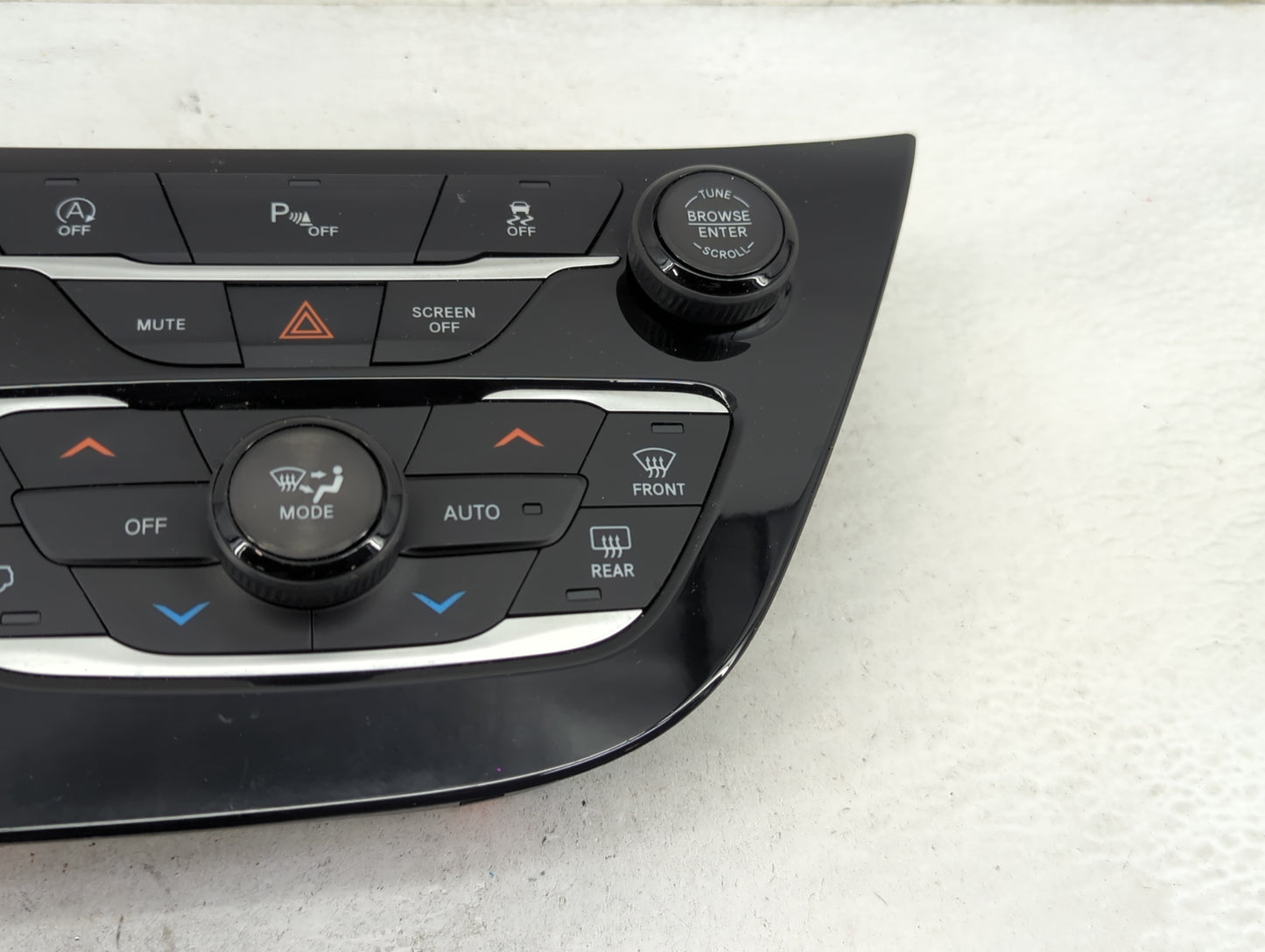 2017 Chrysler Pacifica Climate Control Module Temperature AC/Heater Replacement P/N:P6EV471X8AB Fits OEM Used Auto Parts - O
