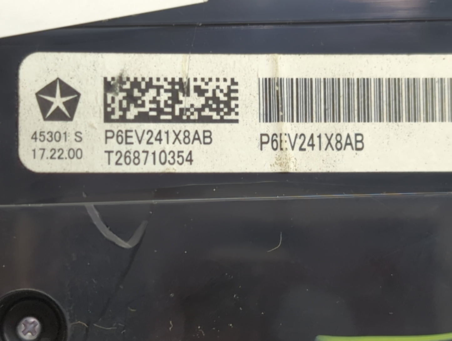 2018-2020 Chrysler Pacifica Climate Control Module Temperature AC/Heater Replacement P/N:P6EV241X8AB T268710354 Fits OEM Use