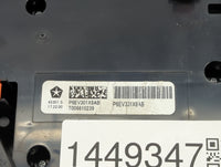 2018-2020 Chrysler Pacifica Climate Control Module Temperature AC/Heater Replacement P/N:P6EV301X8AB Fits Fits 2018 2019 202