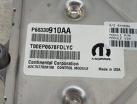 2018-2019 Chrysler Pacifica PCM Engine Control Computer ECU ECM PCU OEM P/N:P68330910AA T00EP0678FDLYC Fits Fits 2018 2019 2