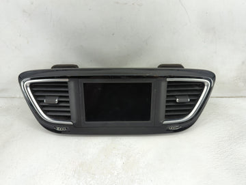 2018 Chrysler Pacifica Information Radio Display Screen Black - Oemusedautoparts1.com