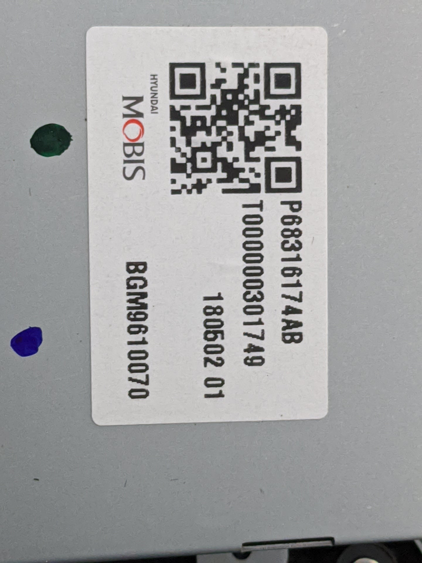 2018-2020 Chrysler Pacifica Information Display Screen 1483224 - Oemusedautoparts1.com