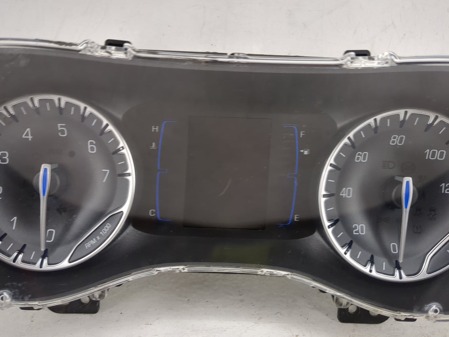 2018 Chrysler Pacifica Instrument Cluster Speedometer Gauges P/N:68360255AD CR-0046-101-MR-CDAD Miles: Fits OEM Used Auto Pa