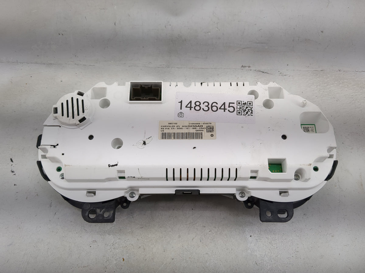 2018 Chrysler Pacifica Instrument Cluster Speedometer Gauges P/N:68360255AD CR-0046-101-MR-CDAD Miles: Fits OEM Used Auto Pa