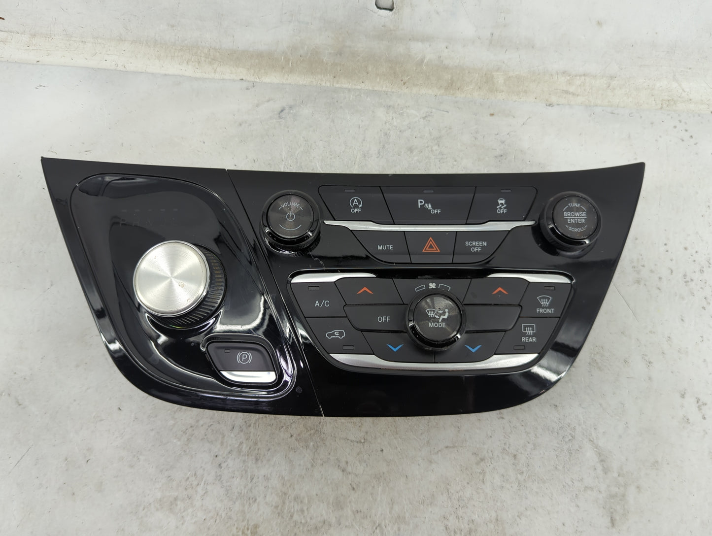 2018-2020 Chrysler Pacifica Climate Control Module Temperature AC/Heater Replacement P/N:P6EV431X8AB Fits Fits 2018 2019 202