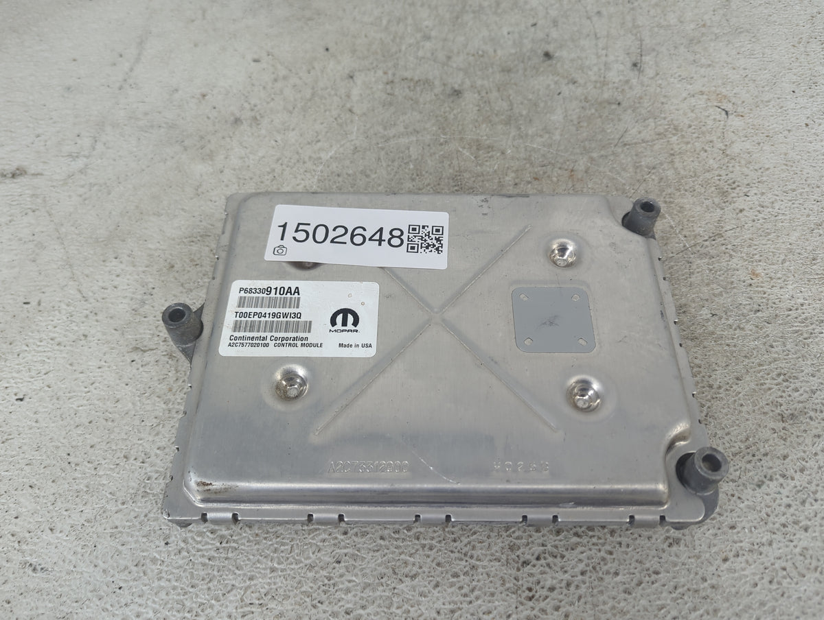 2018-2019 Chrysler Pacifica PCM Engine Control Computer ECU ECM PCU OEM P/N:P68330910AA A2C7577020100 Fits Fits 2018 2019 20