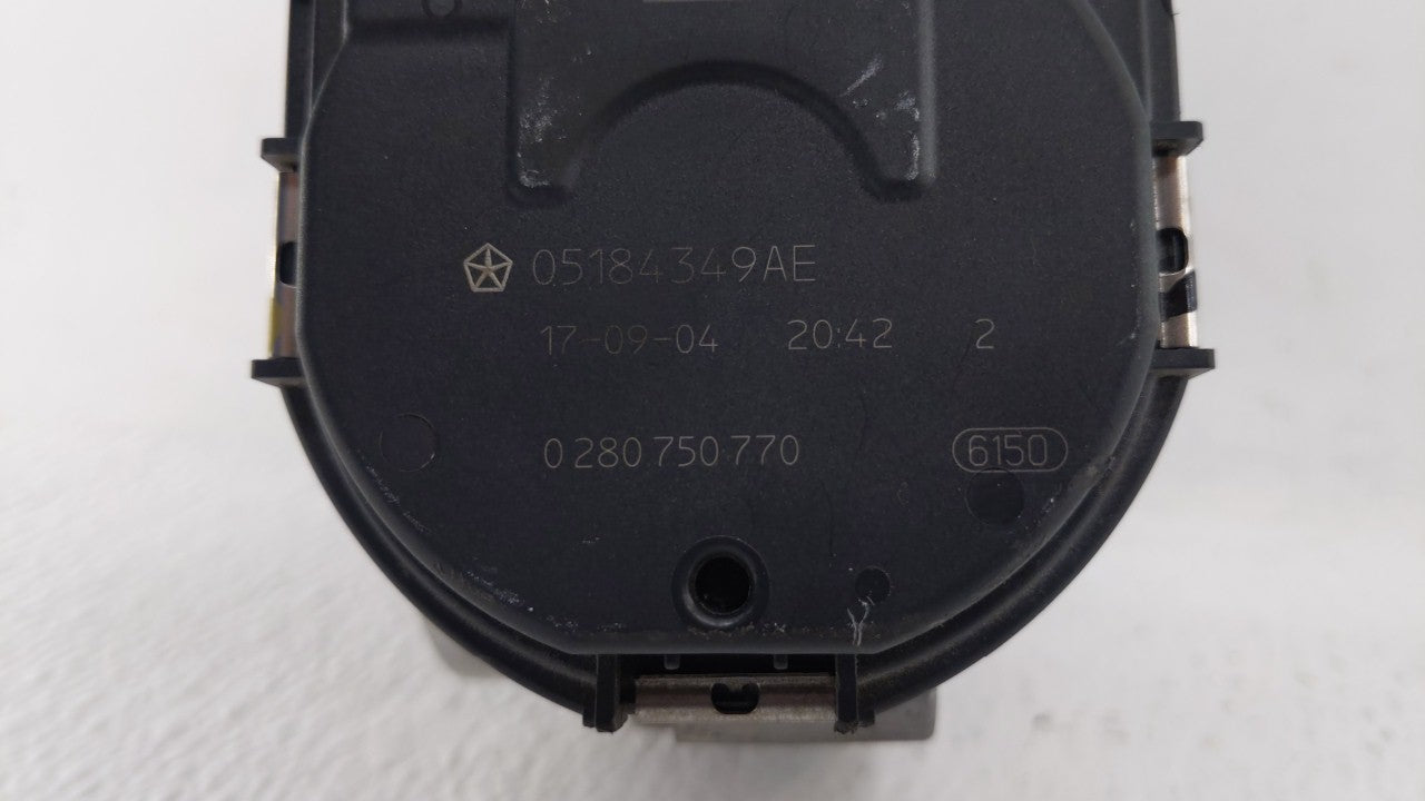 2017 Chrysler Pacifica Throttle Body P/N:05184349AF 05184349AD, 05184349AB Fits Fits 2011 2012 2013 2014 2015 2016 2018 2019