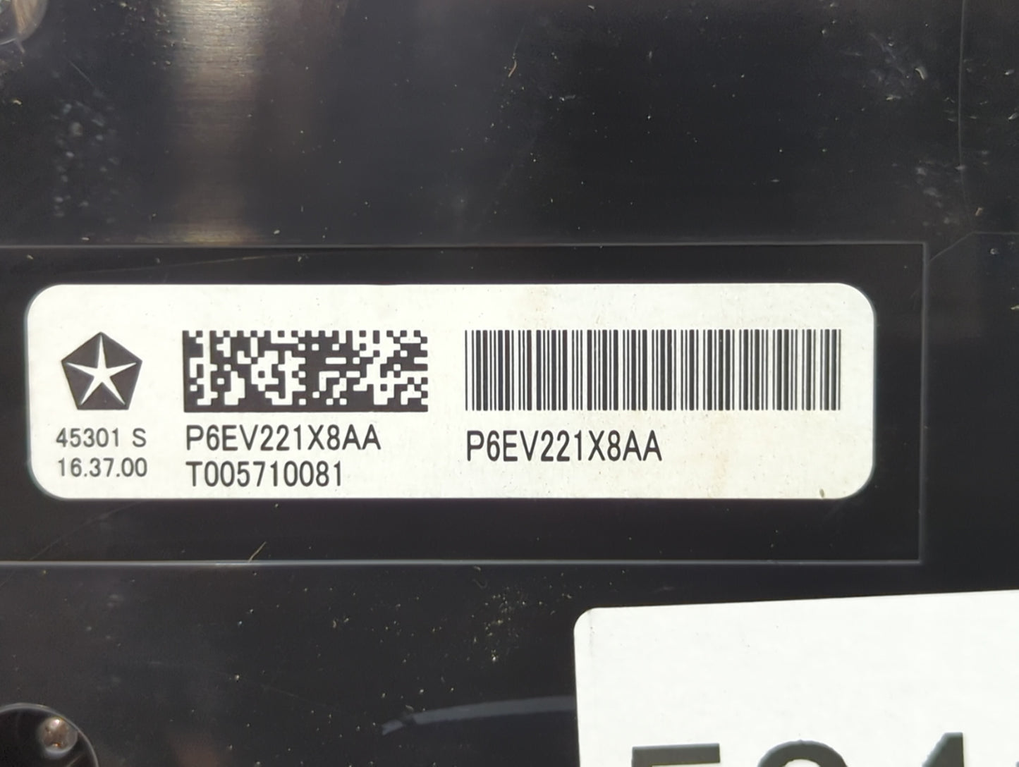 2018 Chrysler Pacifica Climate Control Module Temperature AC/Heater Replacement P/N:P6EV221X8AA Fits OEM Used Auto Parts - O