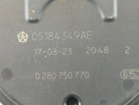 2017-2022 Chrysler Pacifica Throttle Body P/N:0 280 750 770 05184349AE Fits OEM Used Auto Parts - Oemusedautoparts1.com