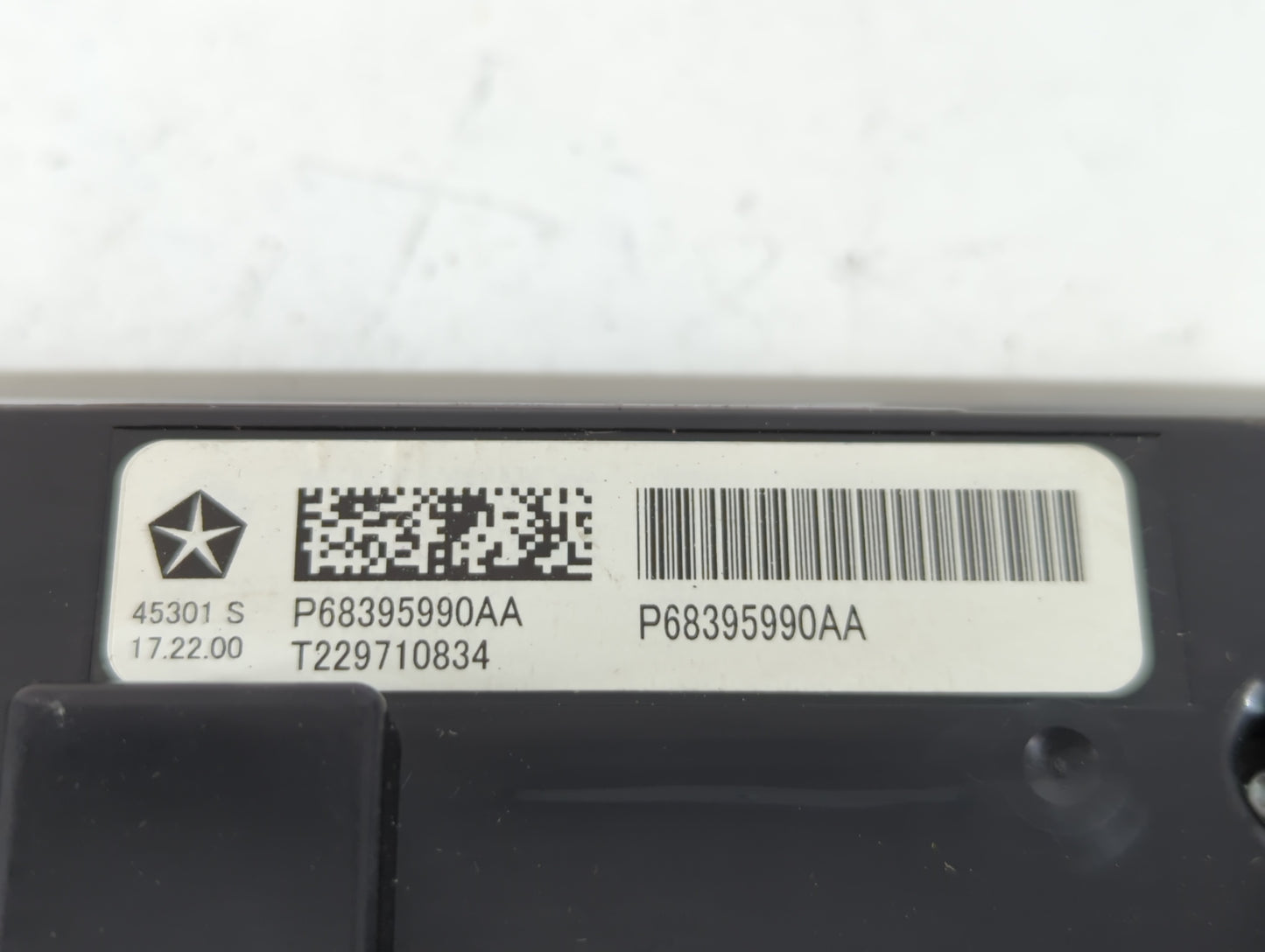 2017-2021 Chrysler Pacifica Climate Control Module Temperature AC/Heater Replacement P/N:P68395990AA Fits OEM Used Auto Part