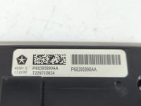 2017-2021 Chrysler Pacifica Climate Control Module Temperature AC/Heater Replacement P/N:P68395990AA Fits OEM Used Auto Part