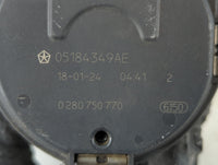 2017-2022 Chrysler Pacifica Throttle Body P/N:0 280 750 770 05184349AE Fits OEM Used Auto Parts - Oemusedautoparts1.com