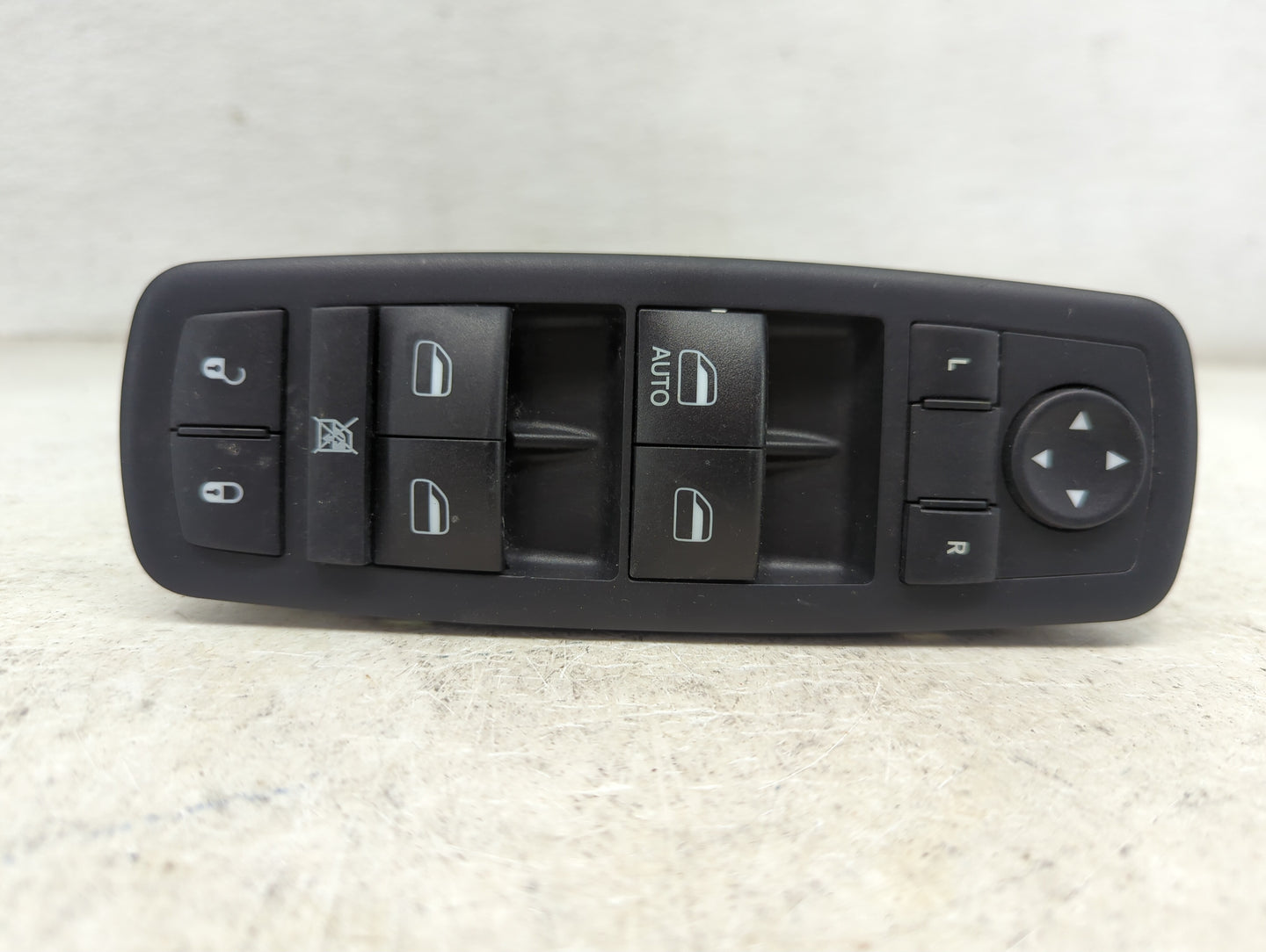 2018 Chrysler Town and Country Master Power Window Switch Replacement Driver Side Left P/N:68275252AC Fits OEM Used Auto Par