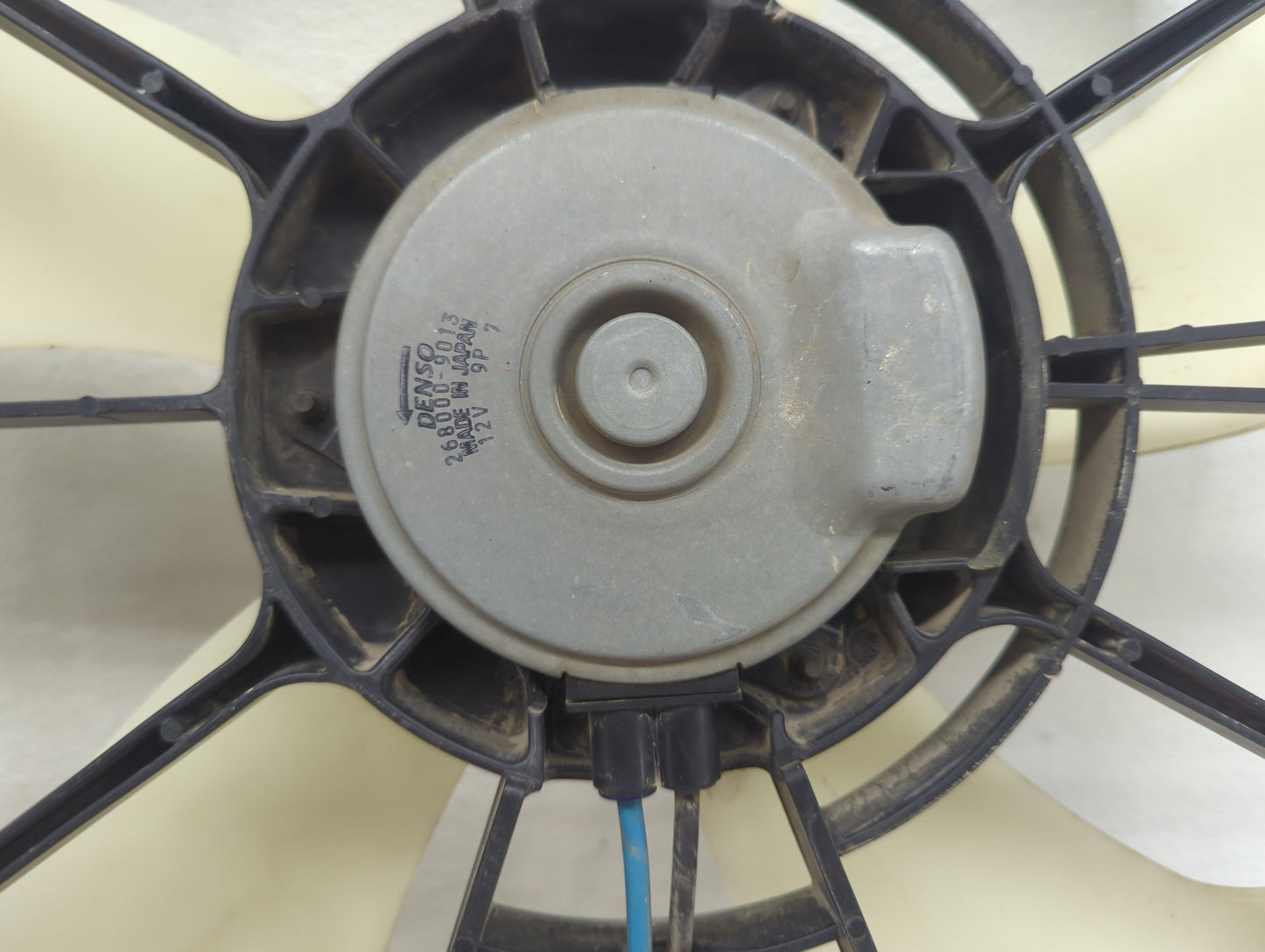 2018 Dodge 2500 Pickup Electric Radiator Cooling Fan Motor Assembly P/N:268000-9013 Fits OEM Used Auto Parts - Oemusedautopa
