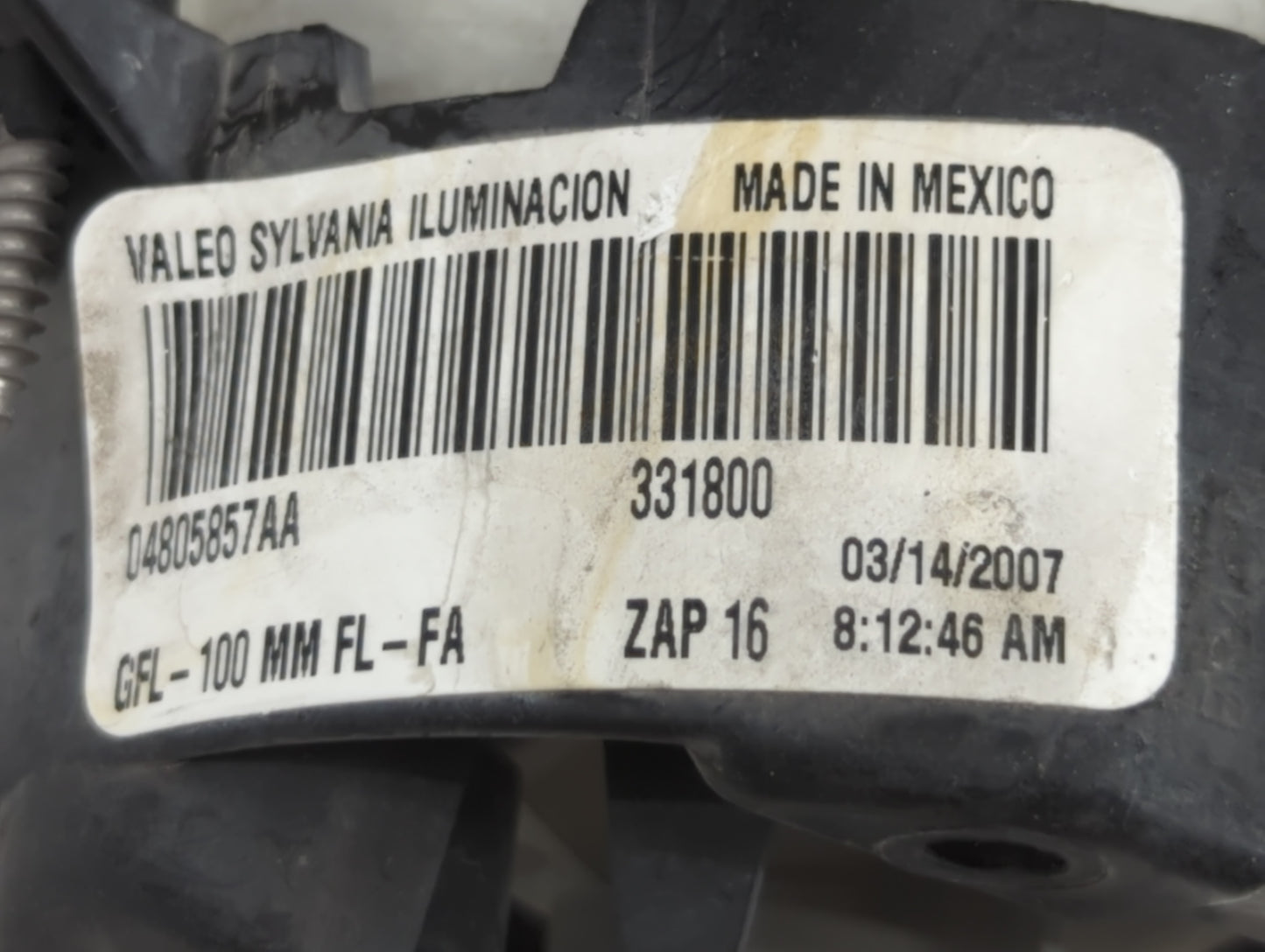 2018 Dodge Caliber Driver Left Oem Front Light Lamp - Oemusedautoparts1.com