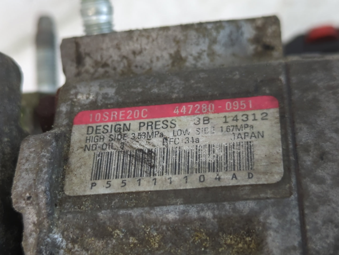 Dodge Caravan Air Conditioning A/c Ac Compressor Oem - Oemusedautoparts1.com
