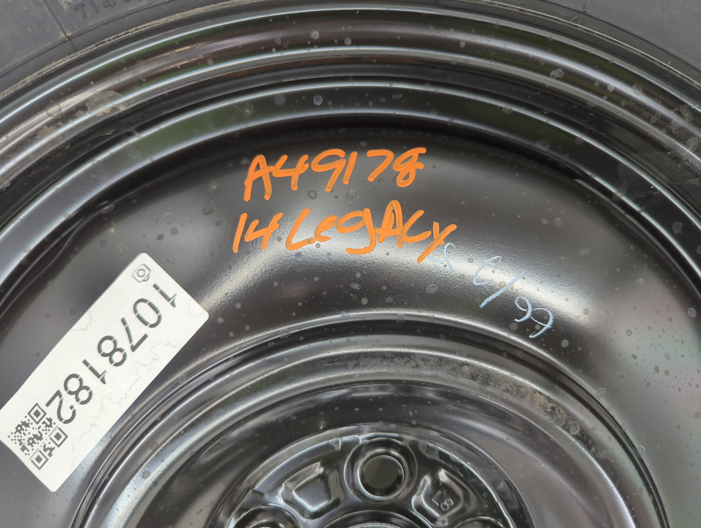 Dodge Caravan Spare Donut Tire Wheel Rim Oem 1078182 - Oemusedautoparts1.com