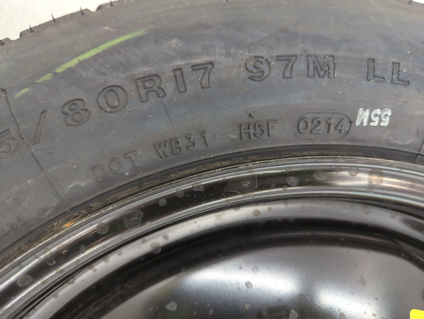 Dodge Caravan Spare Donut Tire Wheel Rim Oem 1078182 - Oemusedautoparts1.com