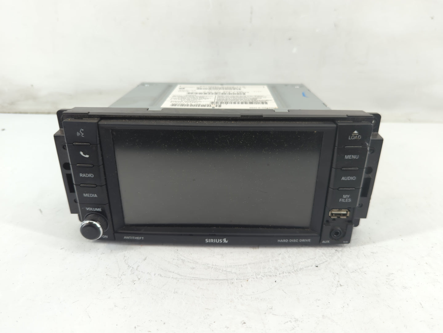 2018 Dodge Caravan Radio AM FM Cd Player Receiver Replacement P/N:P68368206AA Fits Fits 2012 2013 2014 2015 2016 2017 2019 2