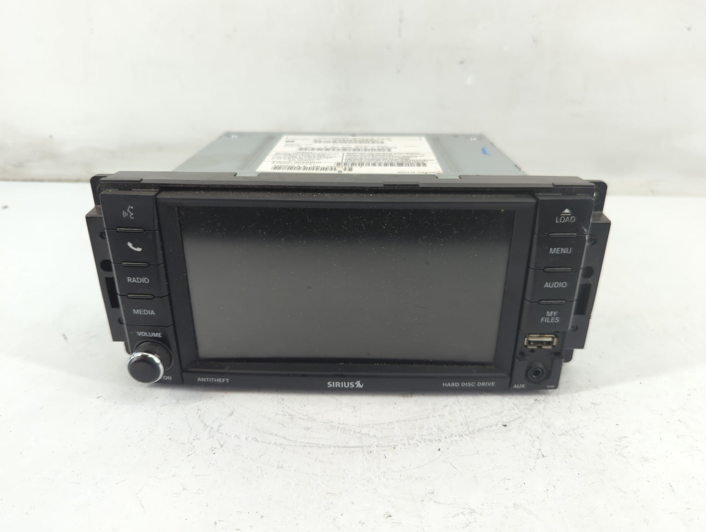 2018 Dodge Caravan Radio AM FM Cd Player Receiver Replacement P/N:P68368206AA Fits Fits 2012 2013 2014 2015 2016 2017 2019 2