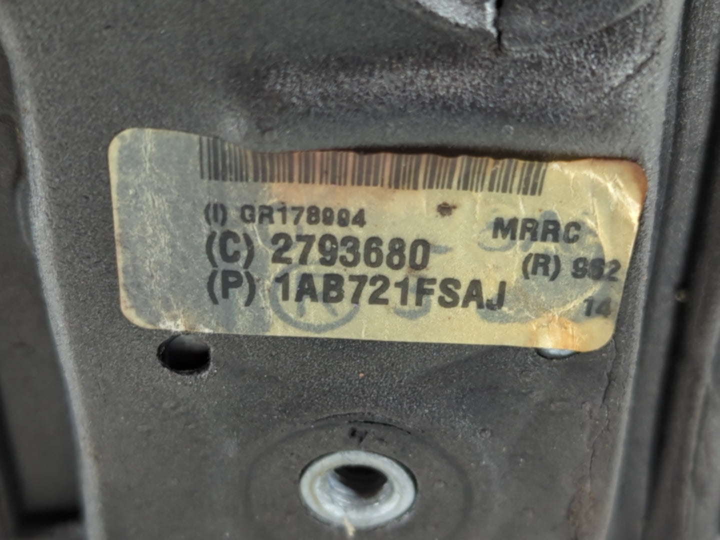 2018 Dodge Caravan Side Mirror Replacement Passenger Right View Door Mirror P/N:1AB721FSAJ 1AB721FCAI Fits OEM Used Auto Par