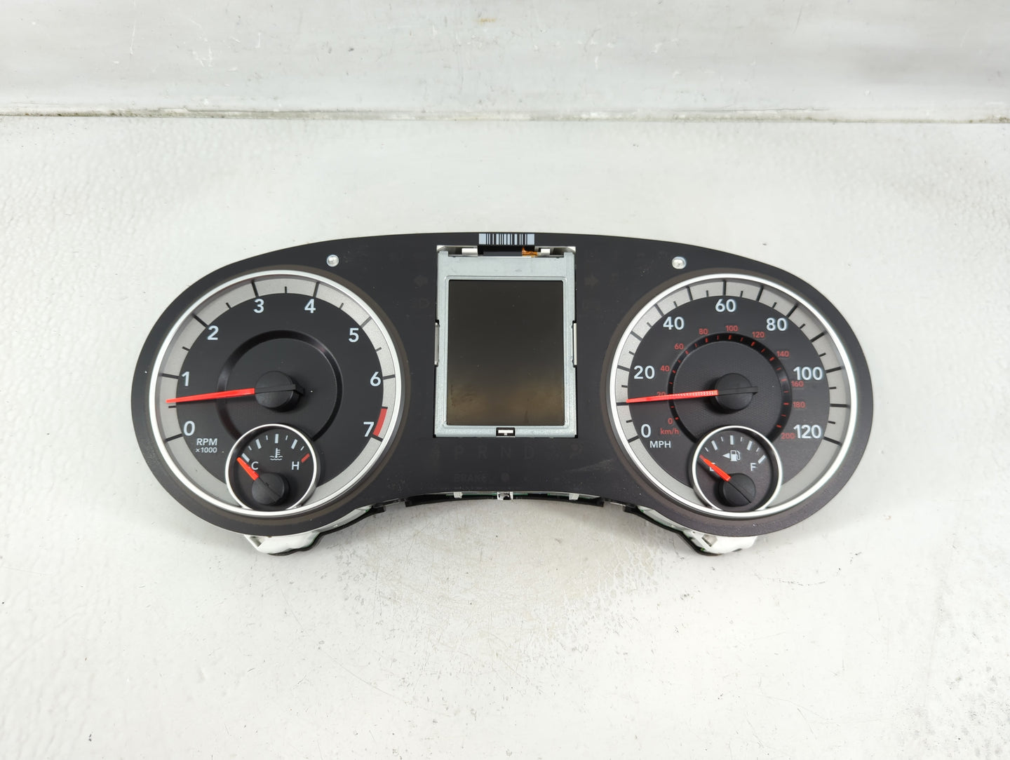 2018 Dodge Caravan Instrument Cluster Speedometer Gauges P/N:P68376132AB P68241684AA Fits Fits 2015 2016 2017 OEM Used Auto 