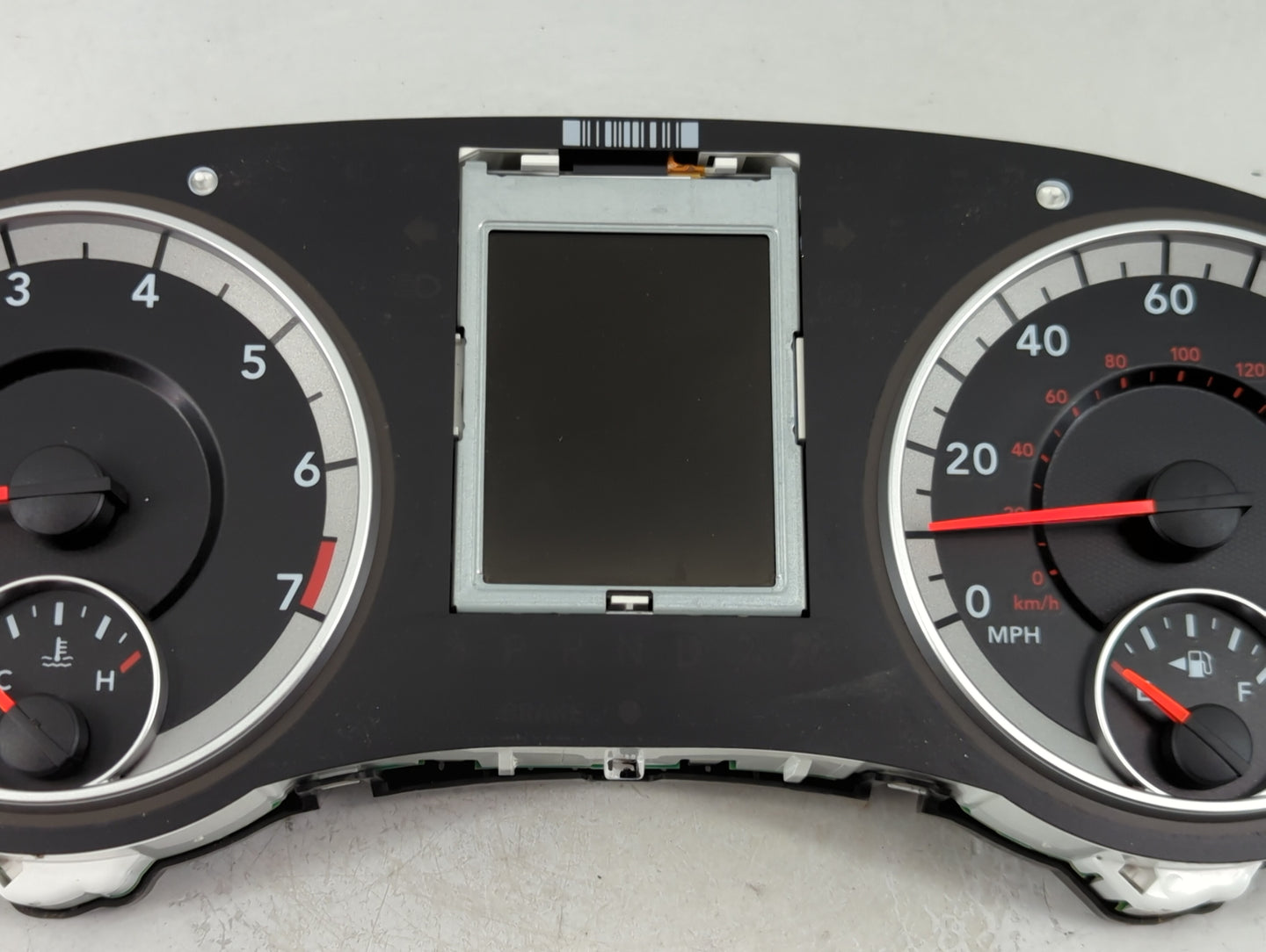 2018 Dodge Caravan Instrument Cluster Speedometer Gauges P/N:P68376132AB P68241684AA Fits Fits 2015 2016 2017 OEM Used Auto 