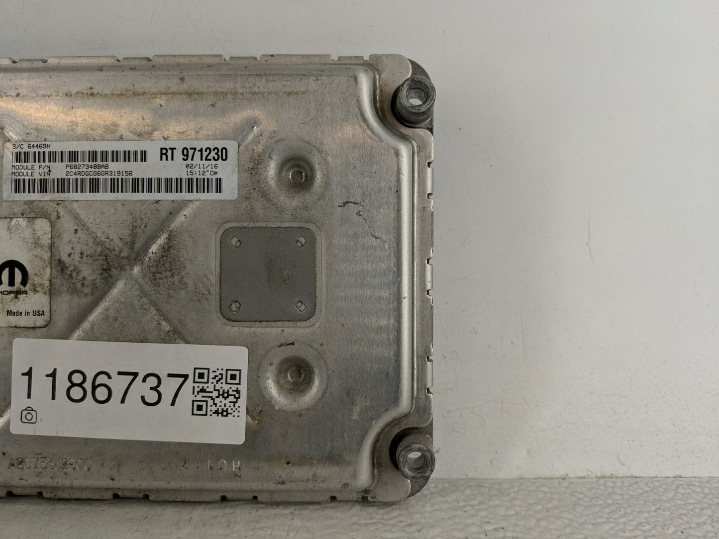 2018 Dodge Caravan PCM Engine Control Computer ECU ECM PCU OEM P/N:P68243295AA P68243295AB Fits Fits 2016 2017 2019 2020 OEM