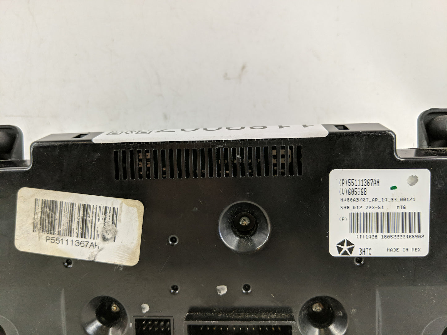 2018 Dodge Caravan Climate Control Module Temperature AC/Heater Replacement P/N:55111367AH Fits OEM Used Auto Parts - Oemuse