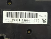 2018 Dodge Caravan Climate Control Module Temperature AC/Heater Replacement P/N:P55111240AJ Fits OEM Used Auto Parts - Oemus