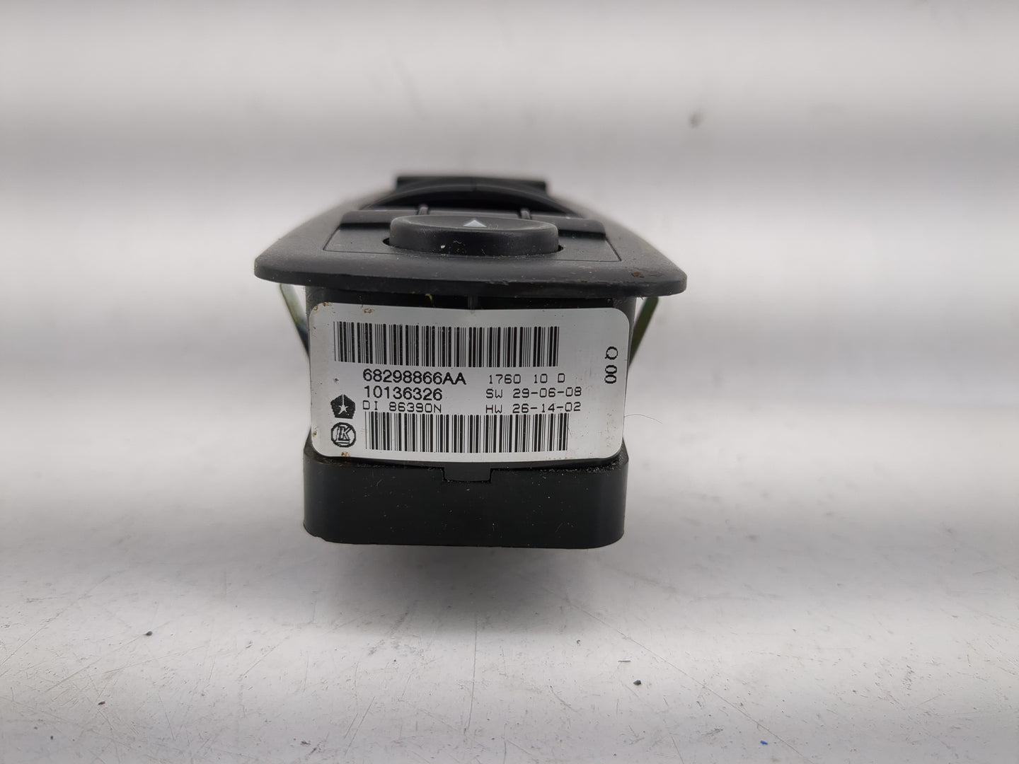 2018 Dodge Caravan Master Power Window Switch Replacement Driver Side Left P/N:68298866AA Fits Fits 2016 2017 2019 2020 OEM 