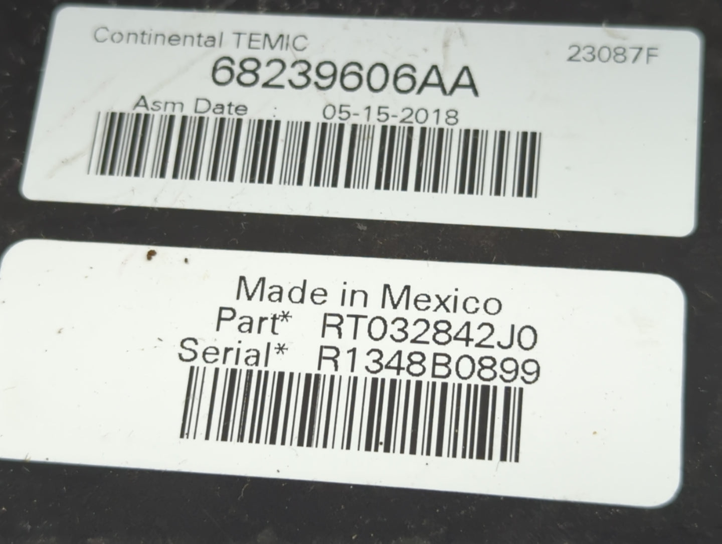 Dodge Caravan Fusebox Fuse Box Relay Module Tipm 68239606aa - Oemusedautoparts1.com