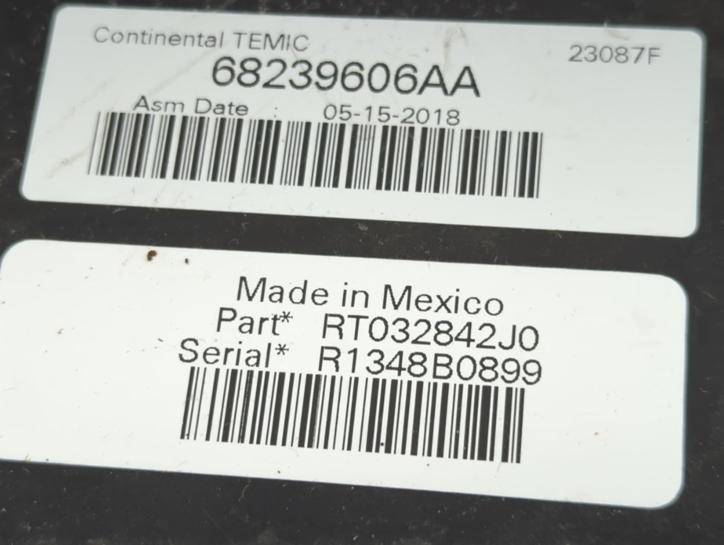 Dodge Caravan Fusebox Fuse Box Relay Module Tipm 68239606aa - Oemusedautoparts1.com