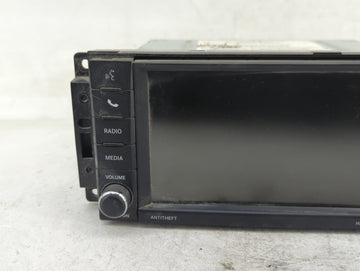 2018 Dodge Caravan Radio AM FM Cd Player Receiver Replacement P/N:P68368200AA Fits Fits 2012 2013 2014 2015 2016 2017 2019 2020 OEM Used Auto Parts